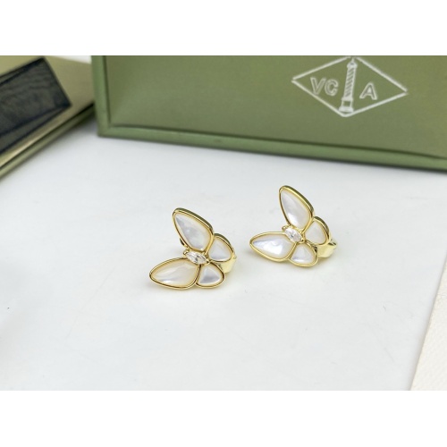 Replica Van Cleef &amp; Arpels Earrings For Women #1184198, $34.00 USD, [ITEM#1184198], Replica Van Cleef &amp; Arpels Earrings outlet from China