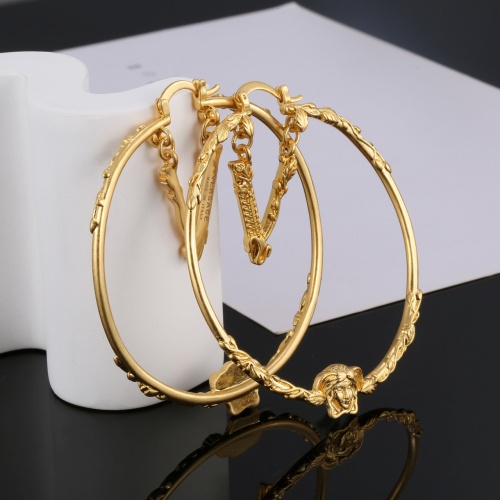 Replica Versace Earrings For Women #1184202 $34.00 USD for Wholesale