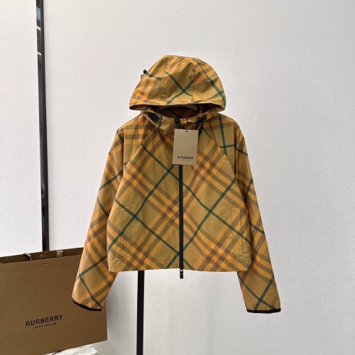 Replica Burberry Jackets Long Sleeved For Women #1184270, $140.00 USD, [ITEM#1184270], Replica Burberry Jackets outlet from China