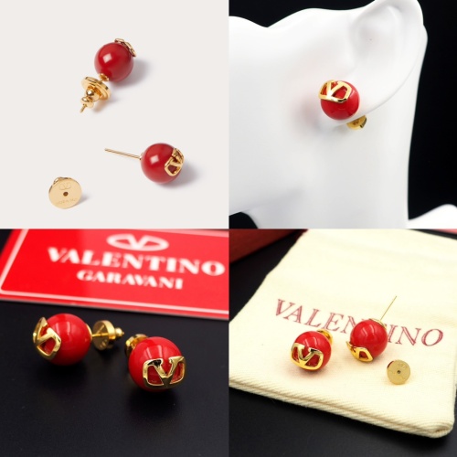 Replica Valentino Earrings For Women #1184422 $25.00 USD for Wholesale