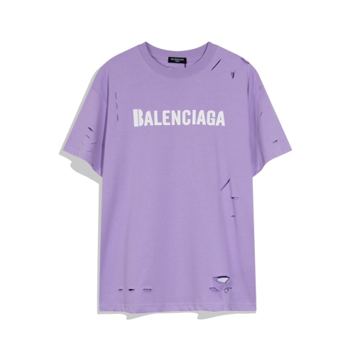 Replica Balenciaga T-Shirts Short Sleeved For Unisex #1184489, $38.00 USD, [ITEM#1184489], Replica Balenciaga T-Shirts outlet from China