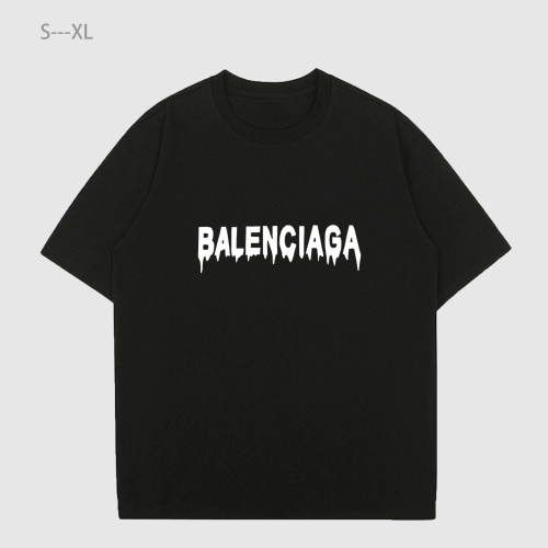 Replica Balenciaga T-Shirts Short Sleeved For Unisex #1184659, $27.00 USD, [ITEM#1184659], Replica Balenciaga T-Shirts outlet from China