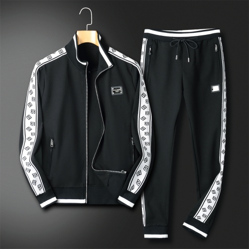 Replica Dolce &amp; Gabbana D&amp;G Tracksuits Long Sleeved For Men #1184833, $92.00 USD, [ITEM#1184833], Replica Dolce &amp; Gabbana D&amp;G Tracksuits outlet from China