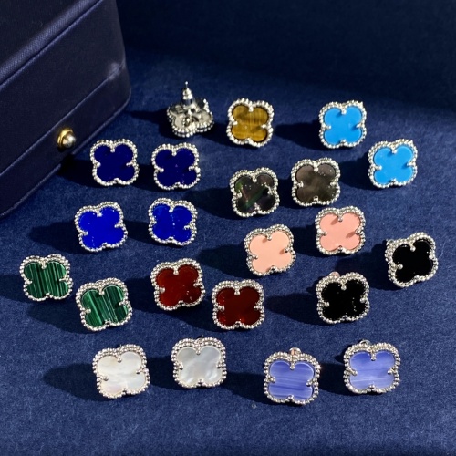 Replica Van Cleef & Arpels Earrings For Women #1184882 $25.00 USD for Wholesale