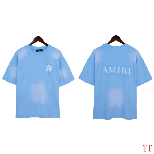 Replica Amiri T-Shirts Short Sleeved For Unisex #1184966, $32.00 USD, [ITEM#1184966], Replica Amiri T-Shirts outlet from China