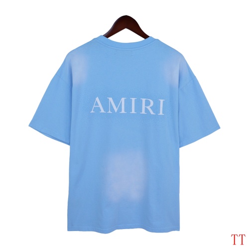 Replica Amiri T-Shirts Short Sleeved For Unisex #1184966 $32.00 USD for Wholesale