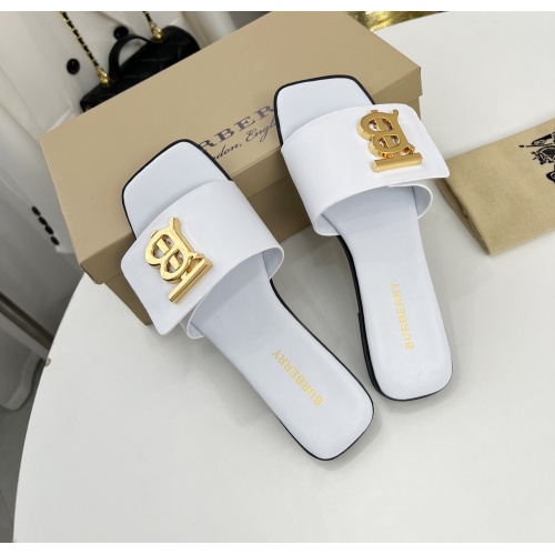 Replica Burberry Slippers For Women #1184996 $68.00 USD for Wholesale
