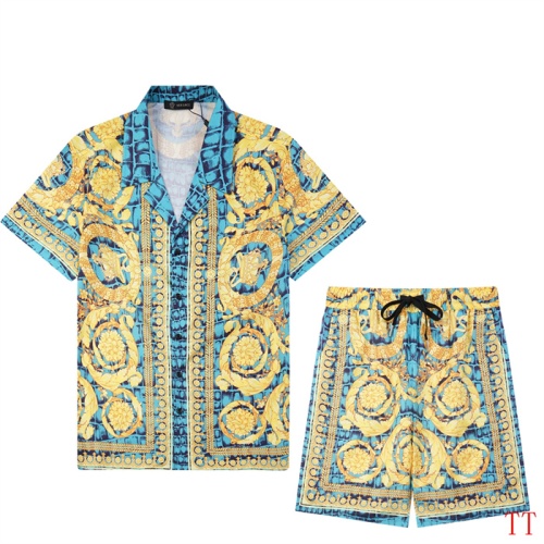 Replica Versace Tracksuits Short Sleeved For Men #1184999, $52.00 USD, [ITEM#1184999], Replica Versace Tracksuits outlet from China