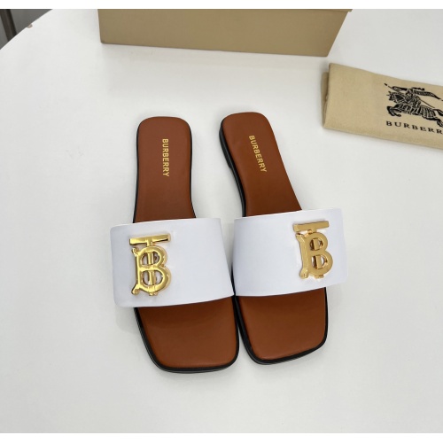 Replica Burberry Slippers For Women #1185001 $68.00 USD for Wholesale