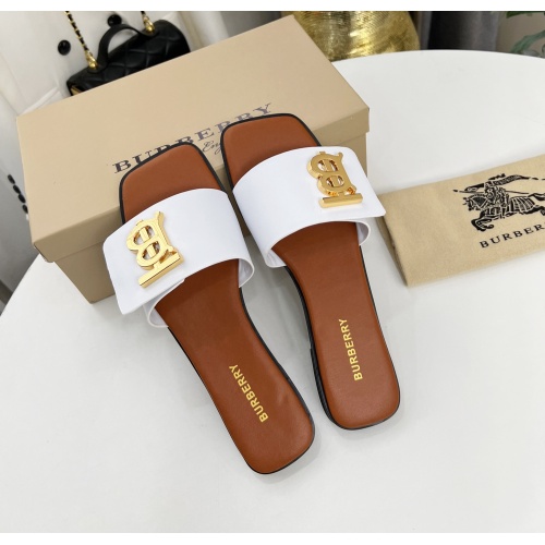 Replica Burberry Slippers For Women #1185001 $68.00 USD for Wholesale