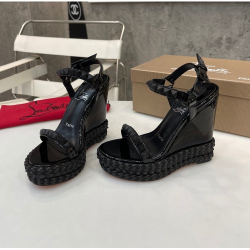 Replica Christian Louboutin Sandal For Women #1185075, $100.00 USD, [ITEM#1185075], Replica Christian Louboutin Sandal outlet from China