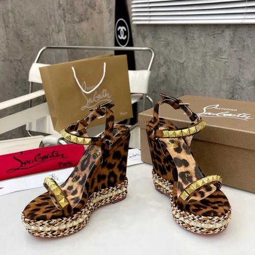 Replica Christian Louboutin Sandal For Women #1185077 $98.00 USD for Wholesale
