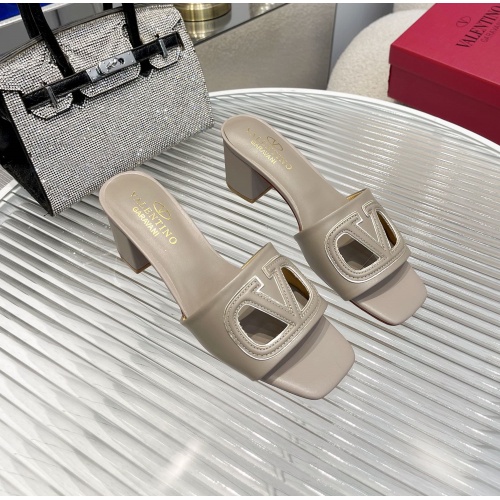 Replica Valentino Slippers For Women #1185108 $80.00 USD for Wholesale