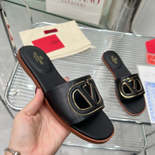Replica Valentino Slippers For Women #1185111 $85.00 USD for Wholesale
