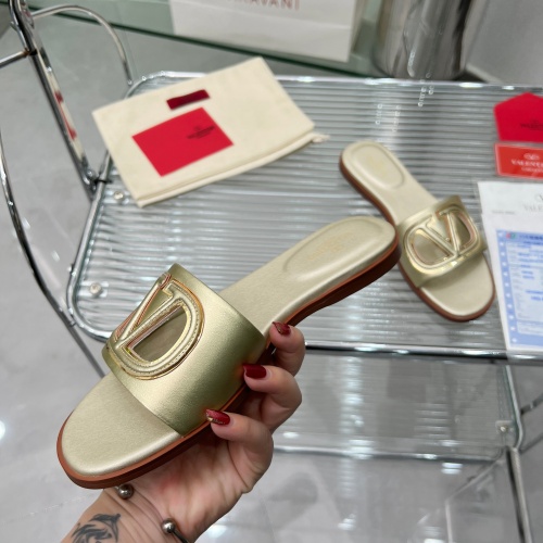 Replica Valentino Slippers For Women #1185112 $85.00 USD for Wholesale