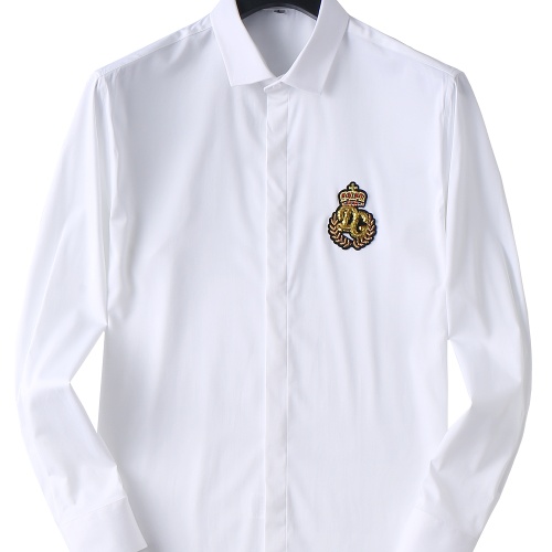 Replica Dolce &amp; Gabbana D&amp;G Shirts Long Sleeved For Men #1185123, $48.00 USD, [ITEM#1185123], Replica Dolce &amp; Gabbana D&amp;G Shirts outlet from China