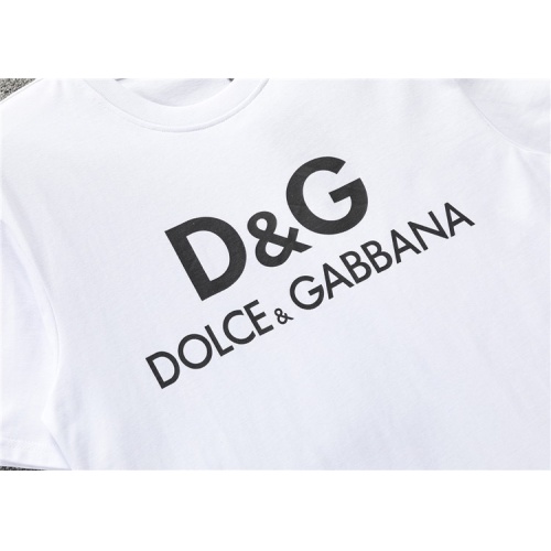 Replica Dolce & Gabbana D&G T-Shirts Short Sleeved For Men #1185146 $38.00 USD for Wholesale