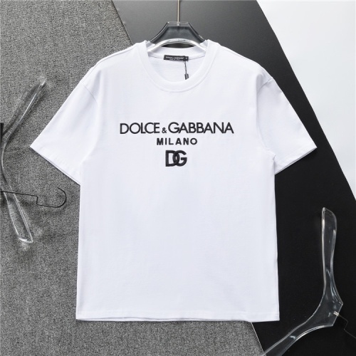 Replica Dolce &amp; Gabbana D&amp;G T-Shirts Short Sleeved For Men #1185148, $38.00 USD, [ITEM#1185148], Replica Dolce &amp; Gabbana D&amp;G T-Shirts outlet from China
