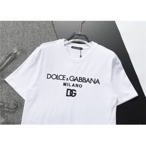 Replica Dolce & Gabbana D&G T-Shirts Short Sleeved For Men #1185148 $38.00 USD for Wholesale