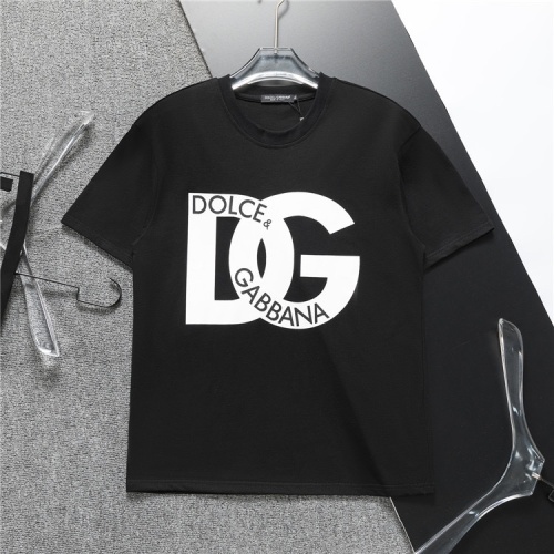 Replica Dolce &amp; Gabbana D&amp;G T-Shirts Short Sleeved For Men #1185153, $38.00 USD, [ITEM#1185153], Replica Dolce &amp; Gabbana D&amp;G T-Shirts outlet from China