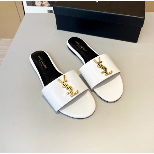 Replica Yves Saint Laurent YSL Slippers For Women #1185188, $76.00 USD, [ITEM#1185188], Replica Yves Saint Laurent YSL Slippers outlet from China