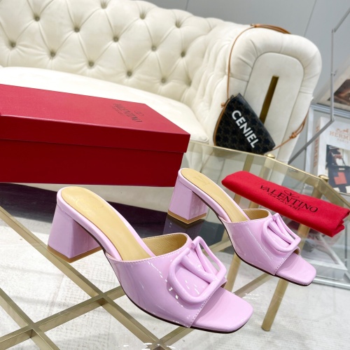 Replica Valentino Slippers For Women #1185243 $88.00 USD for Wholesale