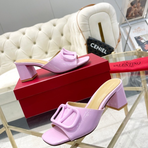 Replica Valentino Slippers For Women #1185243 $88.00 USD for Wholesale