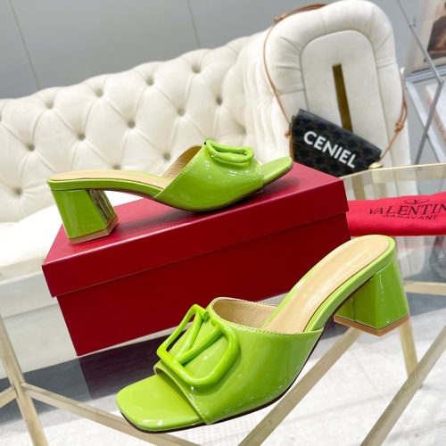 Replica Valentino Slippers For Women #1185247 $88.00 USD for Wholesale