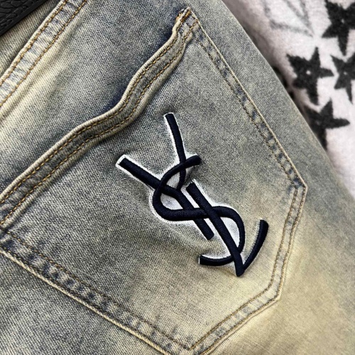 Replica Yves Saint Laurent YSL Jeans For Men #1185317 $72.00 USD for Wholesale
