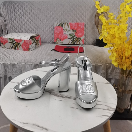 Replica Dolce & Gabbana D&G Sandal For Women #1185321 $145.00 USD for Wholesale