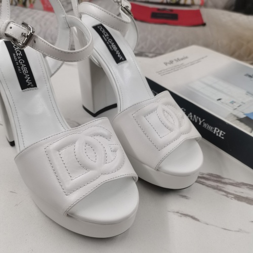 Replica Dolce & Gabbana D&G Sandal For Women #1185323 $145.00 USD for Wholesale