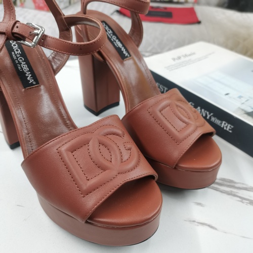 Replica Dolce & Gabbana D&G Sandal For Women #1185324 $145.00 USD for Wholesale