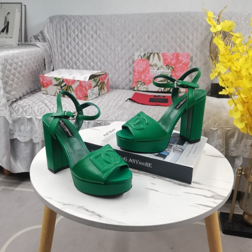 Replica Dolce & Gabbana D&G Sandal For Women #1185325 $145.00 USD for Wholesale