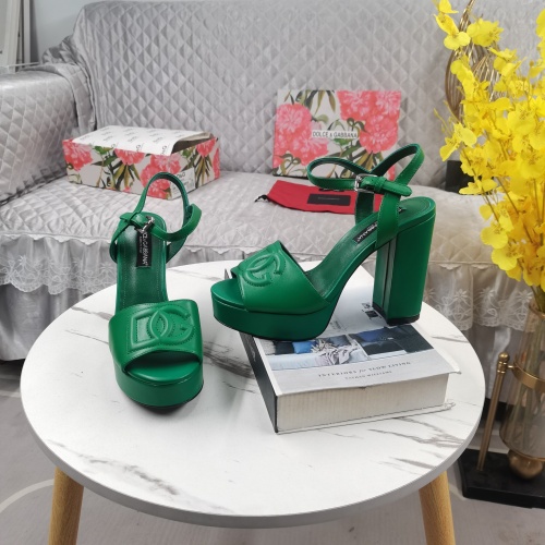 Replica Dolce & Gabbana D&G Sandal For Women #1185325 $145.00 USD for Wholesale