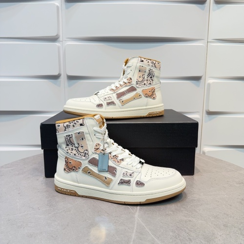 Replica Amiri High Tops Shoes For Men #1185342 $125.00 USD for Wholesale