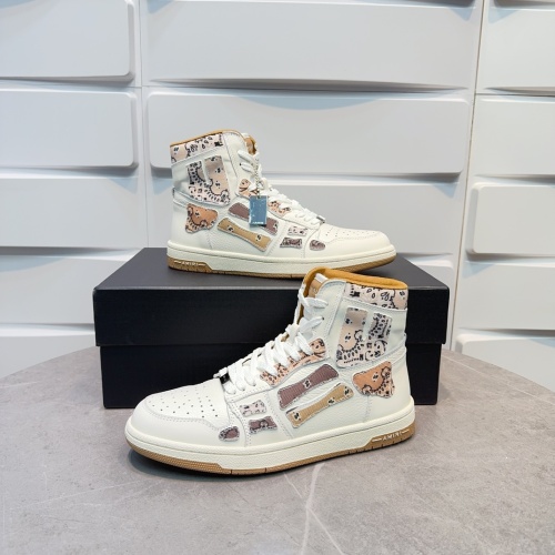 Replica Amiri High Tops Shoes For Men #1185342 $125.00 USD for Wholesale