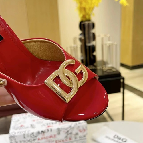 Replica Dolce & Gabbana D&G Slippers For Women #1185361 $85.00 USD for Wholesale