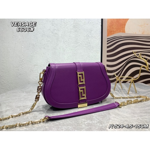 Replica Versace AAA Quality Messenger Bags For Women #1185441 $140.00 USD for Wholesale