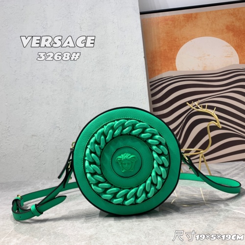 Replica Versace AAA Quality Messenger Bags For Women #1185460, $128.00 USD, [ITEM#1185460], Replica Versace AAA Quality Messenger Bags outlet from China