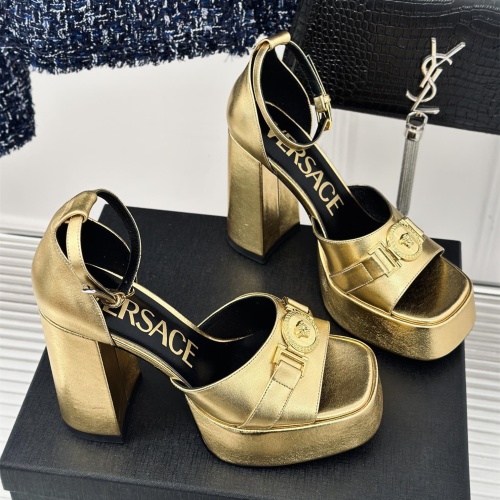 Replica Versace Sandal For Women #1185568, $125.00 USD, [ITEM#1185568], Replica Versace Sandal outlet from China