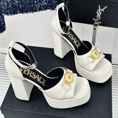 Replica Versace Sandal For Women #1185571, $125.00 USD, [ITEM#1185571], Replica Versace Sandal outlet from China