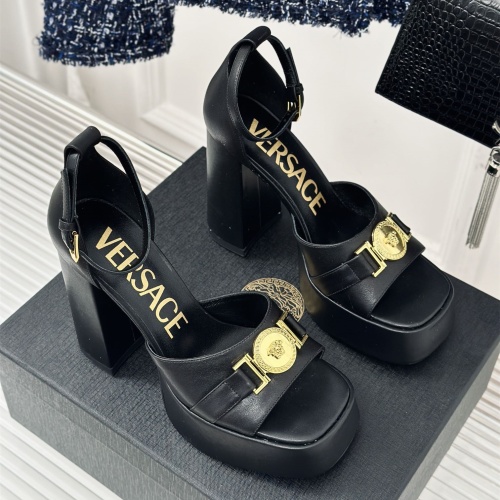 Replica Versace Sandal For Women #1185572, $125.00 USD, [ITEM#1185572], Replica Versace Sandal outlet from China