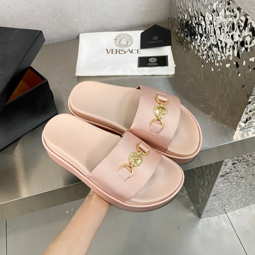 Replica Versace Slippers For Women #1185668, $100.00 USD, [ITEM#1185668], Replica Versace Slippers outlet from China