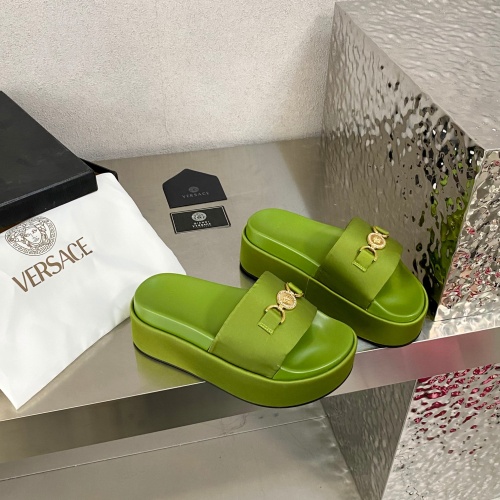 Replica Versace Slippers For Women #1185672, $100.00 USD, [ITEM#1185672], Replica Versace Slippers outlet from China