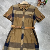 $98.00 USD Burberry Dresses Short Sleeved For Women #1184154