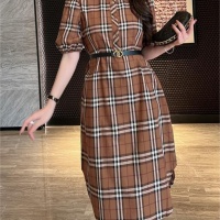 $92.00 USD Burberry Dresses Middle Sleeved For Women #1184160