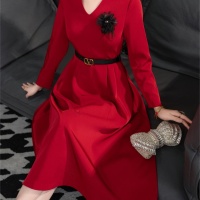 $112.00 USD Valentino Dresses Long Sleeved For Women #1184260