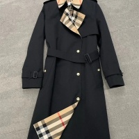 Burberry Trench Coat Long Sleeved For Women #1184485