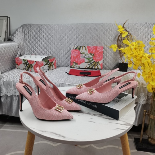 Replica Dolce & Gabbana D&G Sandal For Women #1185752 $125.00 USD for Wholesale