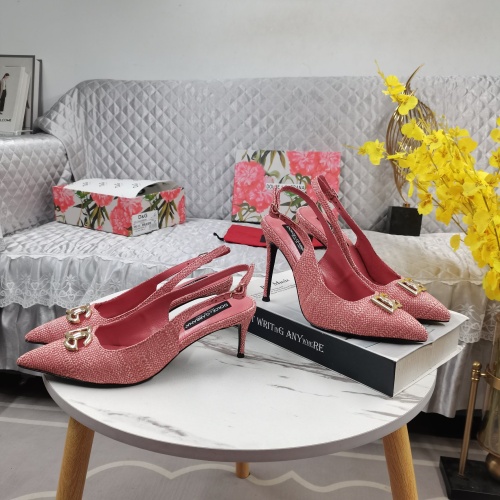 Replica Dolce & Gabbana D&G Sandal For Women #1185754 $125.00 USD for Wholesale